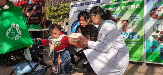 漢陰城關鎮 營養包發放與咨詢服務，為嬰幼兒健康成長保駕護航